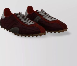 Maison Margiela polyester low-top sneakers