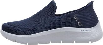 Skechers Mens Go Walk Flex Sneaker, Navy Textile, 6.5 UK
