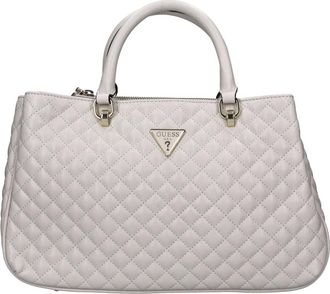 Guess Nep lederen tas - Dames - Handtassen - Wit - ONE Size - Leer - Tassen