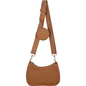 Bebe Katriel Crossbody Bag with Zip Pouch in Camel at Nordstrom Rack