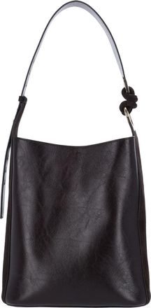 Anya Hindmarch Ringo Chesterfield Shoulder Bag In Brown Calfskin