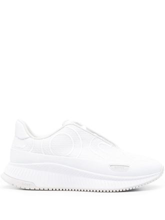 BOSS Ttnm Evo Runn logo-embroidered sneakers - White
