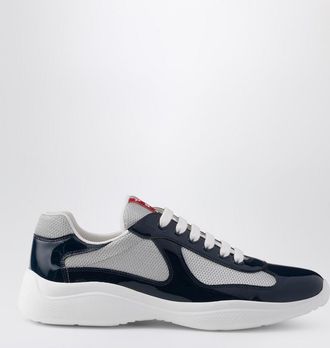 Prada Americas Cup sneakers in Baltic blue/silver