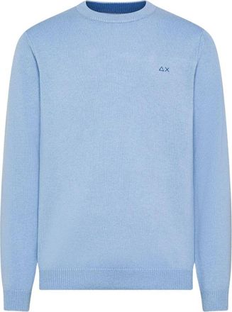 Sun 68 Maglione Caldo Lana - - Knitwear - Uomo - Blu - XL