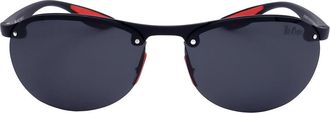 Lee Cooper LC1020 C01 Mens Sunglasses Black Size 63