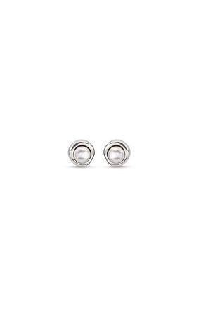 UNOde50 Sterling silver-plated earrings with pearl at Nordstrom