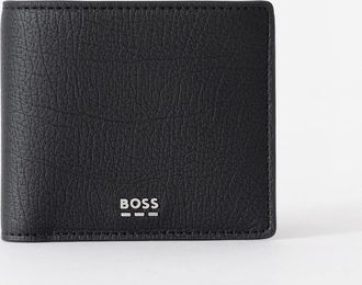HUGO BOSS Mens BOSS Orange Lewys Mens 8-Card Wallet - Black 001 - Size: ONE size