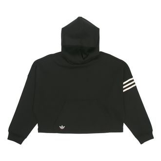 adidas (WMNS) adidas Adicolor Neuclassics Hoodies Black HT8847