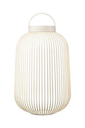 Blomus Blomus LITO Battery LED Lamp L - Silk Gray in Light Grey