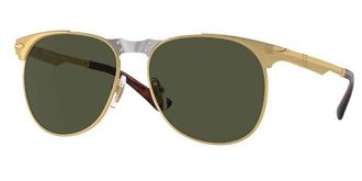 Persol PO1016S 515/31 Mens Sunglasses Gold Size 55