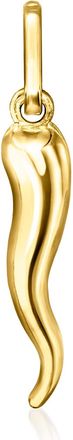 Ross-Simons 14kt Yellow Gold Petite Italian Horn Pendant