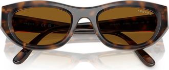 Vogue Eyewear 51mm Cat Eye Sunglasses in Havana at Nordstrom