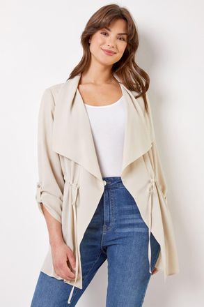 Roman Waterfall Drawstring Jacket