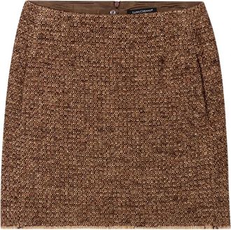 Luisa Cerano Stijlvolle ROK 508251/3656 Jurk - Dames - Korte rokken - Bruin - XL - Rokken