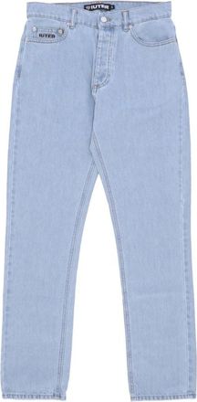 Iuter Lichtblauwe Heren Denim Jeans - Heren - Regular Fit Jeans - Blauw - W36 - Denim - Jeans