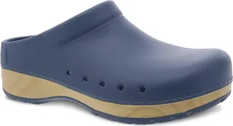 Dansko Womens Kane Clog In Blue