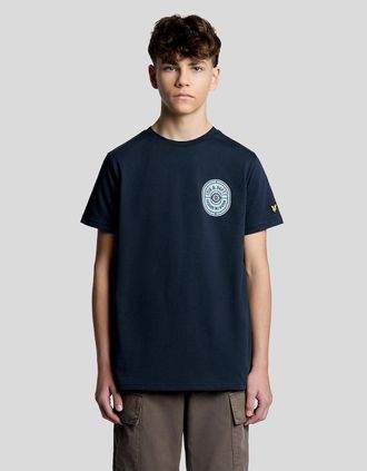 Lyle & Scott Lyle And Scott Mens Graphic Badge Cotton T-Shirt - Size: 10/11 y