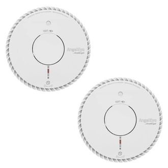 Angeleye Angeleye Detector De Humo Blanco Pack De 2