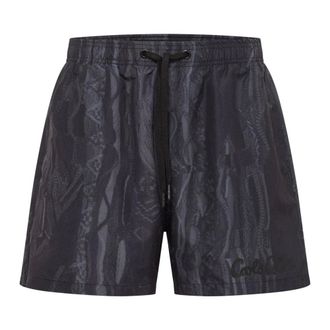 Carlo Colucci Carlo Colucci, Beachwear, male, Black, Size: 2XL Cuba Libre Swimshort
