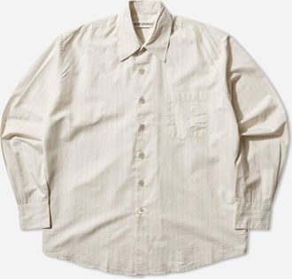 Our Legacy Men s Above Shirt Faded Bone