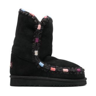 Mou Winterlaarzen - Dames - Schoenen - Zwart - Maat: 39 EU