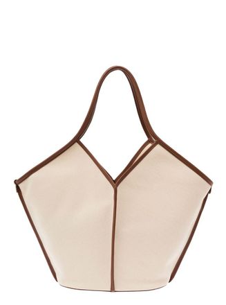 Hereu Beige Calella Tote Bag
