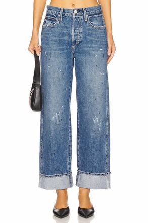Amo Sonia Cuffed Jeans In Shatter