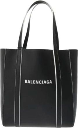Balenciaga Pre-owned Tote Bags, female, Black, Size: ONE SIZE Pre-owned Vintage Tote Bag