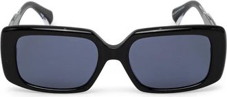 Vivienne Westwood Occhiali da sole rettangolari - Nero