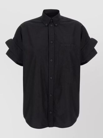 Balenciaga cuffed shirt