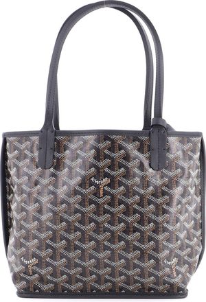 Goyard Anjou Reversible Tote Coated Canvas Mini