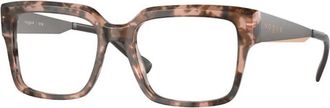 Vogue Eyewear Rosa Montuur Bril - unisex - Brillen - Roze - 53 MM - Accessoires
