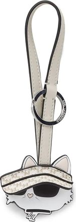 Karl Lagerfeld Ikon Choupette keychain - Grey