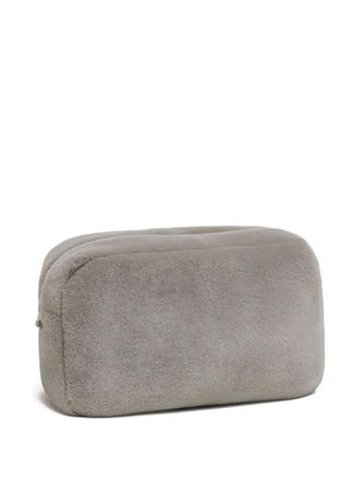Apparis Jumbo Noor top-zip make-up bag - women - Recycled Polyester/Recycled Polyester - One Size - Grey
