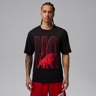 Nike Jordan Mens Jordan Brooklyn T-Shirt in Black | IR2117-010