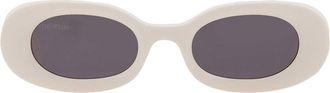 Off-white AMALFI Dark Grey Oval Unisex Sunglasses OERI087 0107 49