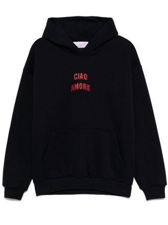 Giada Benincasa Ciao Amore hoodie met print - Blauw