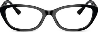 Jimmy Choo Eyewear cat eye-frame glasses - Black