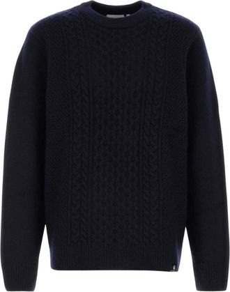Carhartt Work in Progress Hombre, Jerseys, Azul, Talla: XL