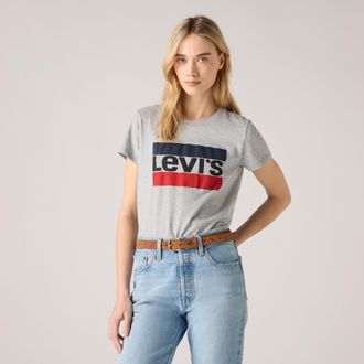 Levi's The Perfect Tee - Womens - 2XS - Grey