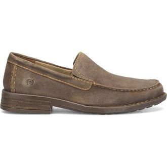 B&oslash;rn Roger Loafer in Taupe Distressed at Nordstrom, Size 10.5