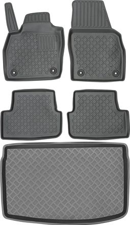 OEM Juego De Alfombrillas Para Coche Y Maletero Para Audi A1 Ii Gb Hatchback De 2018