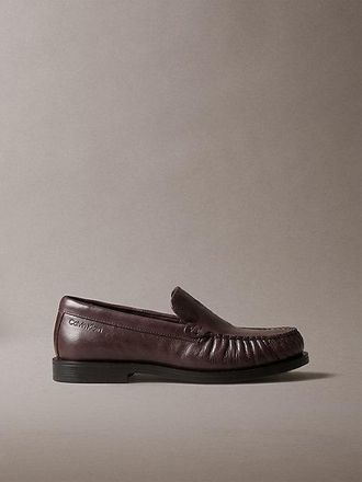 Calvin Klein Thea Mocasines De Piel Plisados