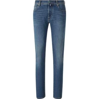 Jacob Cohen Slim-fit Jeans, male, Blue, Size: W32 Bard Slim-fit Jeans