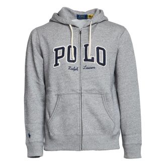 Polo Ralph Lauren Hoodies & sweatvesten, Heren, Grijs, S, Hoodie met ritssluiting