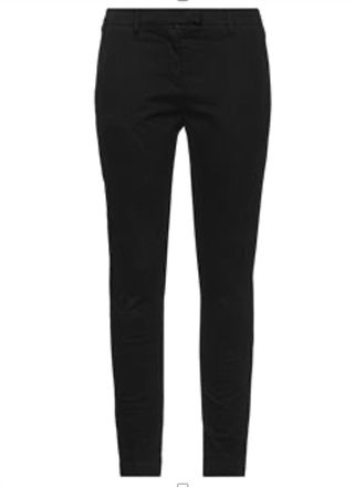 Skills & Genes Womens Slim-Leg Pants In Black