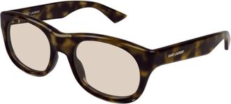 Saint Laurent Romy Zonnebril - unisex - Zonnebrillen - Bruin - 56 MM - Accessoires