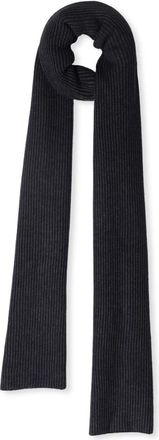 Profuomo Melange Wool Nylon Scarf - Heren - Wintersjaals - Blauw - ONE Size - Nylon - Accessoires