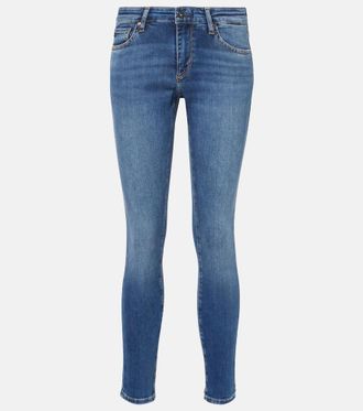 AG - Adriano Goldschmied Mid-rise skinny jeans