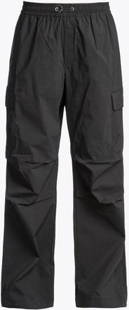 Parajumpers Womens Avice Black Wide Leg Trousers Cotton - Size Small